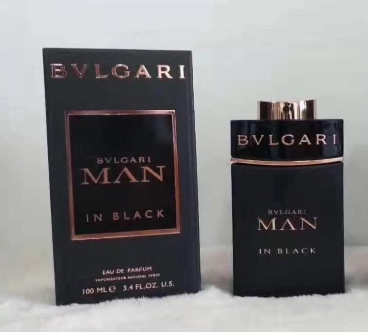 Bvlgari in black (Category: Fragrance & Deodorants) located in Quezon City. Submitted by aciertobenzs (Listing ID 1469137578, Image 2). Description: buy 1 take 1 for 20k.