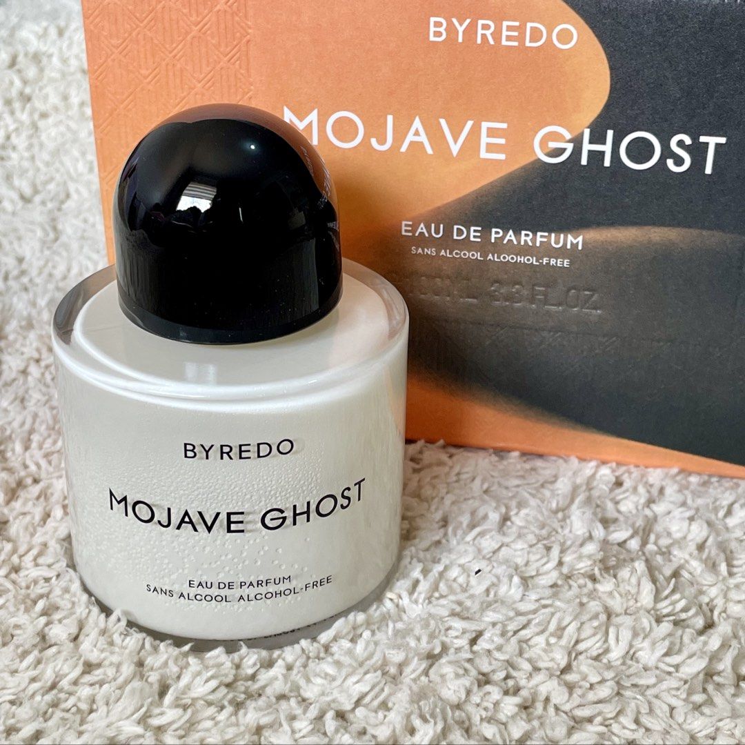 BYREDO Mojave Ghost Eau de Parfum (Category: Fragrance & Deodorants) located in Santiago. Submitted by janinesweetcloset (Listing ID 1468955127, Image 2). Description: Premium Premium Actual Photo posted Long lasting Minimal box dirt/ stain #perfumeph #maison #lattafa #jomalone #dubaiperfumes #dylanblue #arabperfume #tersterperfume #penhaligon #creed #bacarratrouge #byredo #replica #diptyque #parfumsdemarly #montblanc #valentino #kayali #rojadove