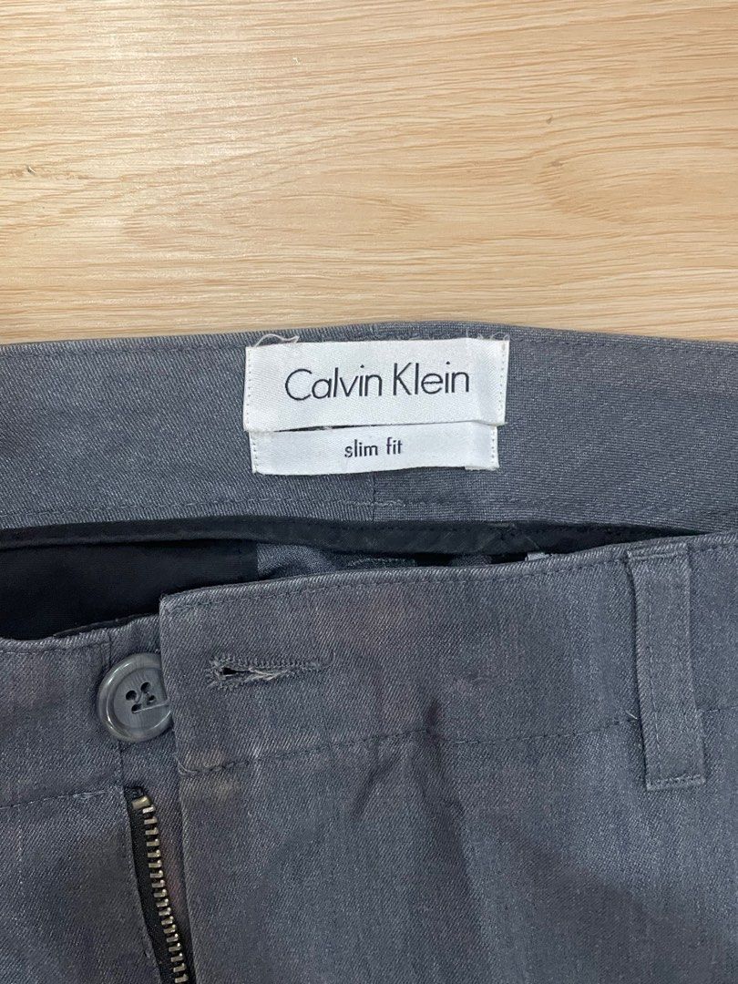 Calvin Klein Slim Fit Jeans (Category: Jeans) located in Manila. Submitted by bedlambuzz (Listing ID 1469079337, Image 2). Description: WYSIWYG ALL JEANS ARE USED BUT FULLY WEARABLE BUTTONS AND ZIPPERS INTACT MAY HAVE SLIGHT DISCOLORATION OR SMALL FLAWS.