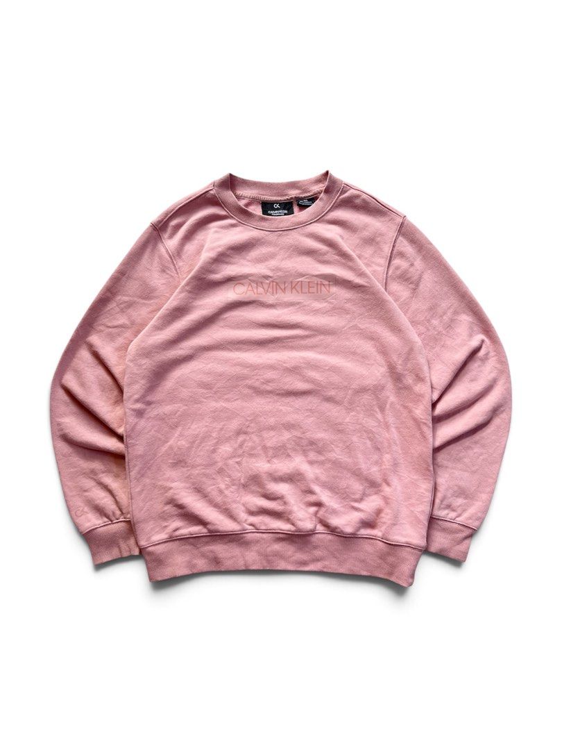 Calvin Klein Sweater (Category: Hoodies) located in Davao. Submitted by fastbear-aad4 (Listing ID 1469060634, Image 1). Description: CALVIN KLEIN CREW NECK Rubber design Mid heavy/thick Size: Medium Dimes: 21x26 Color rate: 9.5/10 Condition: Excellent! Issue: None 📩📩📩.