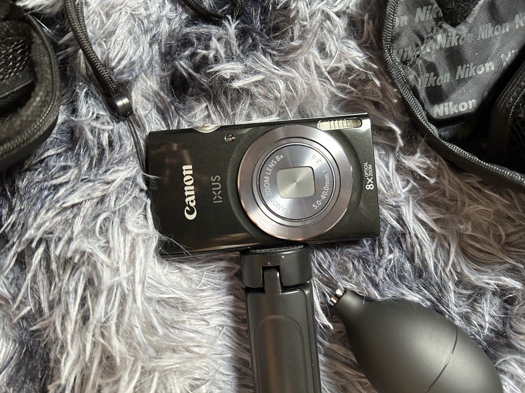 Canon Ixus 160 / Elph 160 (Category: Cameras) located in Batangas. Submitted by jedeclutters (Listing ID 1469064726, Image 2). Description: -No Issues -Clean LCD -No Fungus -Crisp Output -Negotiable Inclusions: -Canon Ixus 160 -Battery -Universal Charger -Pouch -Strap -Sd Card (+200).