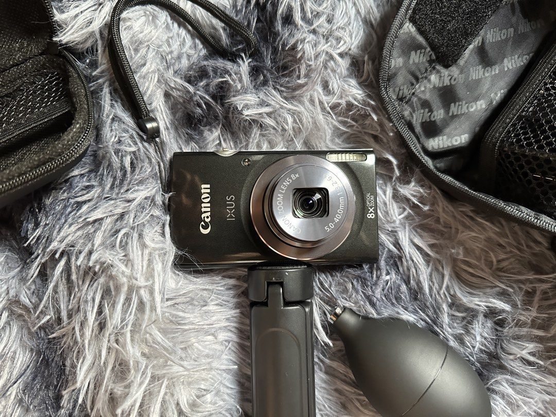 Canon Ixus 160 / Elph 160 (Category: Cameras) located in Batangas. Submitted by jedeclutters (Listing ID 1469064726, Image 1). Description: -No Issues -Clean LCD -No Fungus -Crisp Output -Negotiable Inclusions: -Canon Ixus 160 -Battery -Universal Charger -Pouch -Strap -Sd Card (+200).