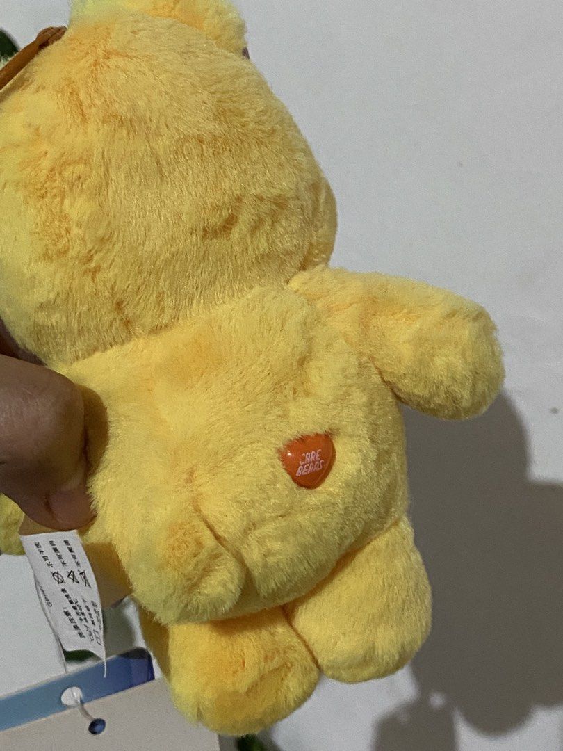 Care Bears Funshine Bear Plush Charm (Category: Plushies & Soft Toys) located in Guagua. Submitted by toy_corner (Listing ID 1469090309, Image 2). Description: Brand New with Papertag NO ISSUE PAMPANGA LOC MOP: Gcash J&T courier.