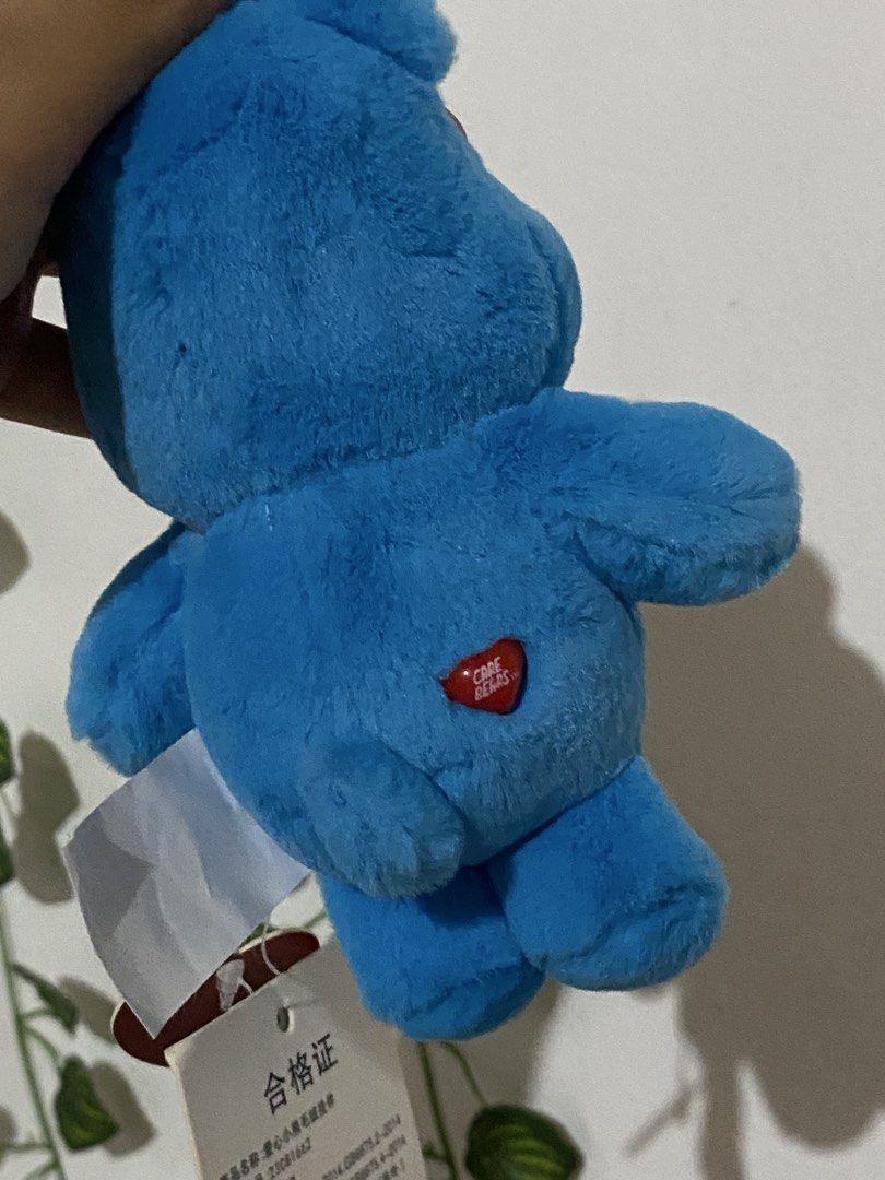Care Bears Grumpy Bear Plush Charm (Category: Plushies & Soft Toys) located in Guagua. Submitted by toy_corner (Listing ID 1469090576, Image 2). Description: Brand New with Papertag NO ISSUE PAMPANGA LOC MOP: Gcash J&T courier.