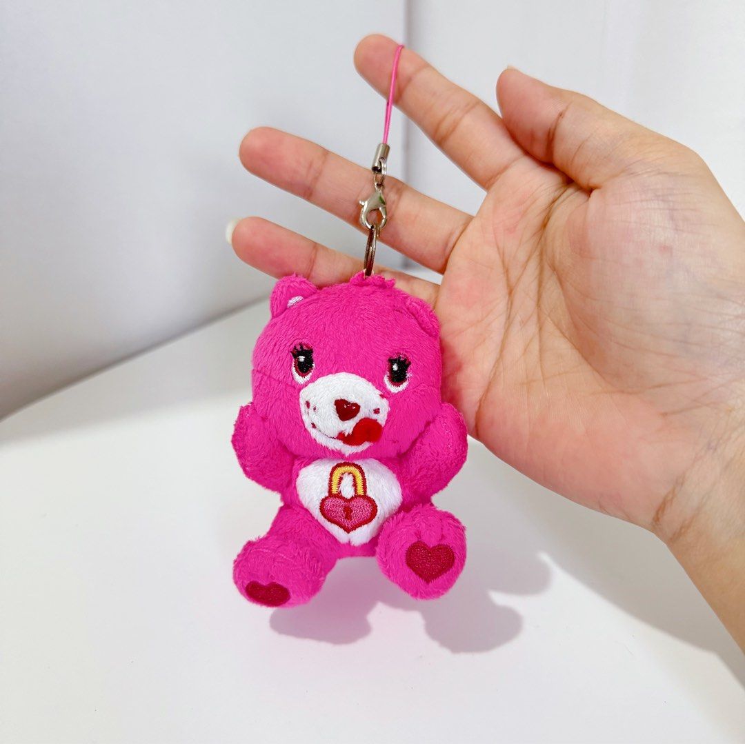 Care Bears Pink Charm Plush (Category: Plushies & Soft Toys) located in Manila. Submitted by ashyyel_ (Listing ID 1469144134, Image 1). Description: .