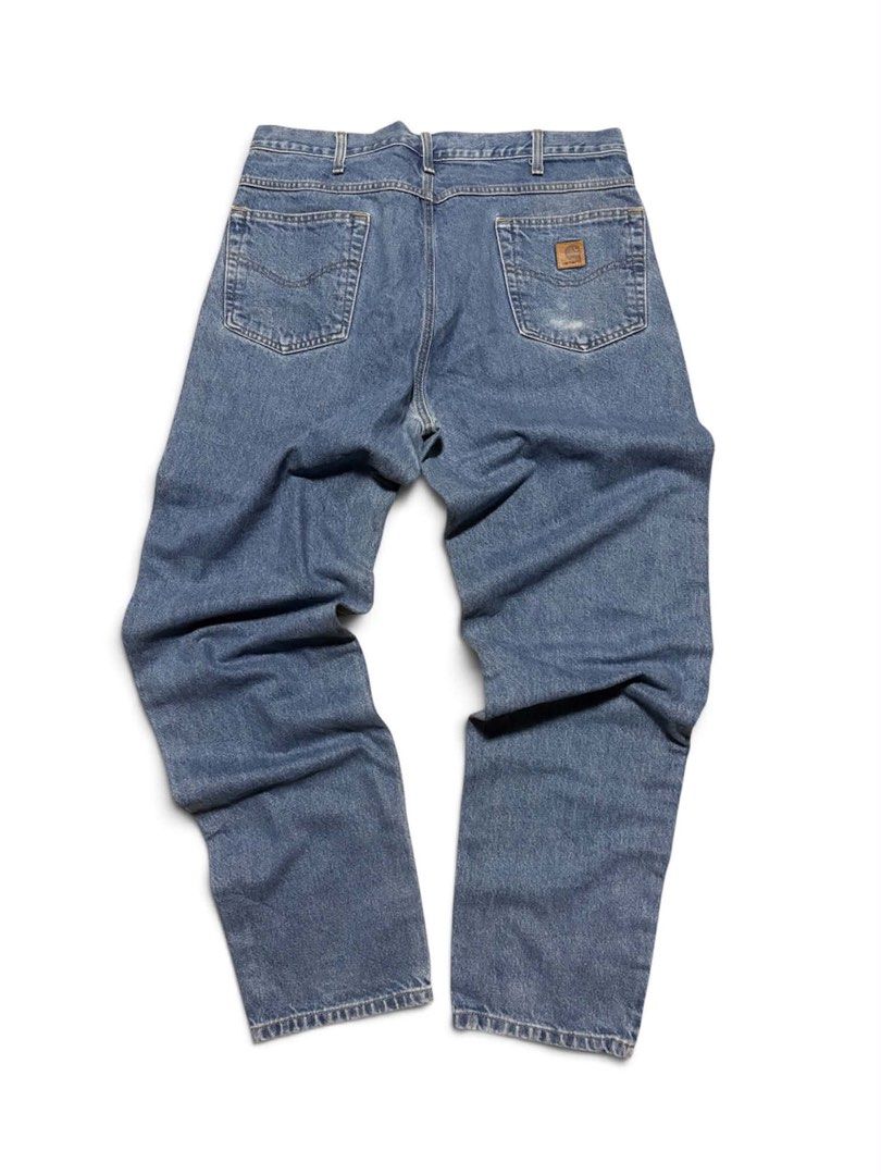 Carhartt B17 DST Denim (Category: Jeans) located in Manila. Submitted by nofits.garments (Listing ID 1469047385, Image 1). Description: Carhartt B17 DST Denim Waist 36 Length 44 Leg op 7.5 In pristine condition.