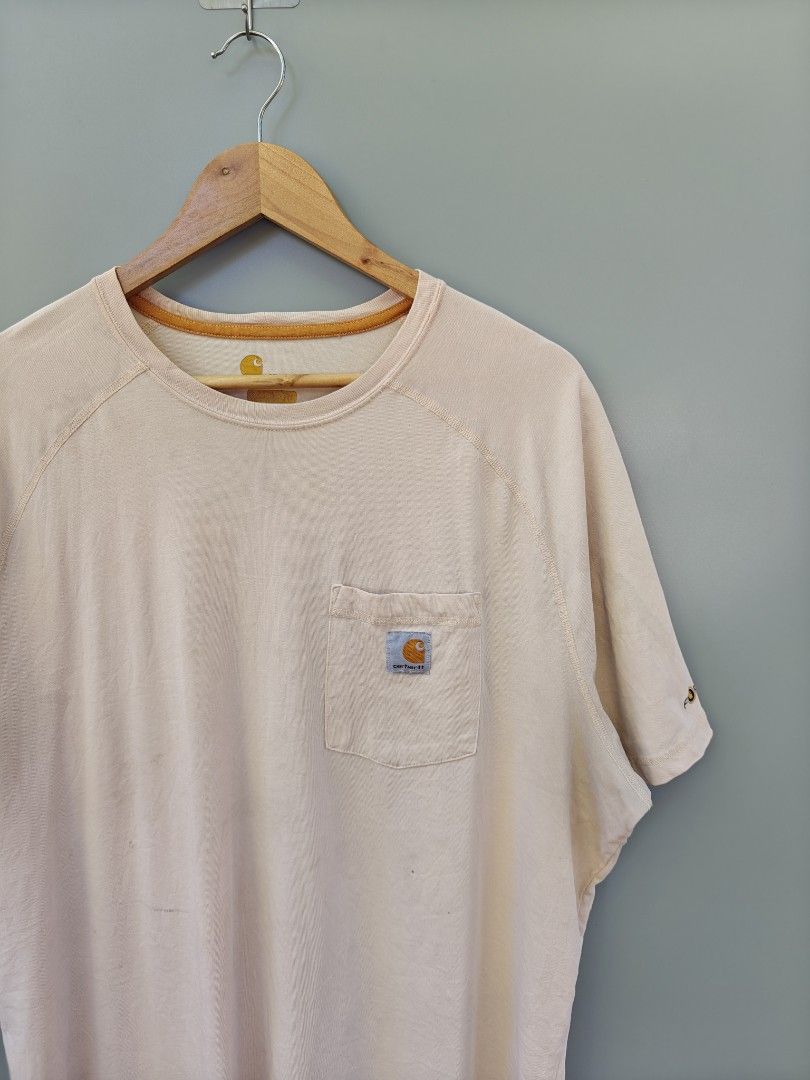 Carhartt Force (Category: Tshirts & Polo Shirts ) located in Alaminos. Submitted by epargne (Listing ID 1468968425, Image 2). Description: ◾Size : XXL ◾Dimes : Length" 30, Width"26 ◾GOOD CONDITION! STAINS SEE LAST PHOTO. ◾WASHED W/ FABCON AND READY TO WEAR 🛒Price : + Shipping fee.