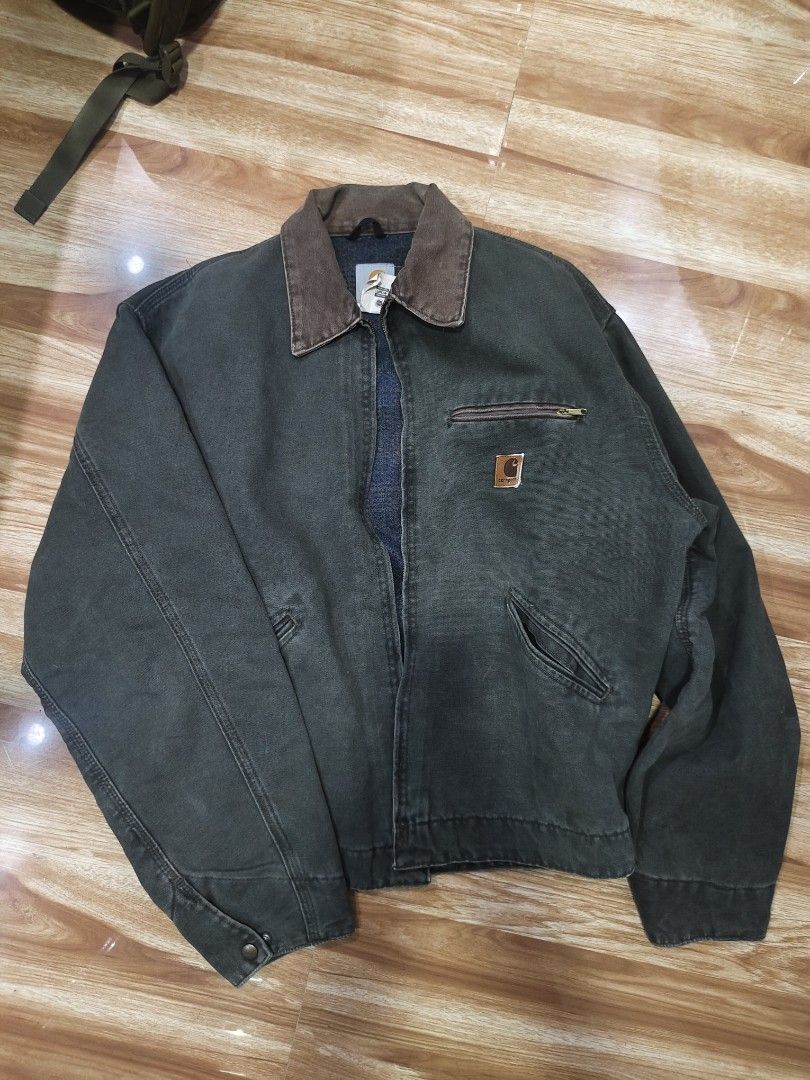 carhartt j97 detroit mos (Category: Activewear) located in Bulacan. Submitted by ye.saint (Listing ID 1468981988, Image 1). Description: Carhartt J97 Detroit J97 MOS "Moss Green" VTG 2002 Size: Large 25 x 25 inches Guiguinto bulacan pick up/meet up or lbc/jrs/j&t ship.