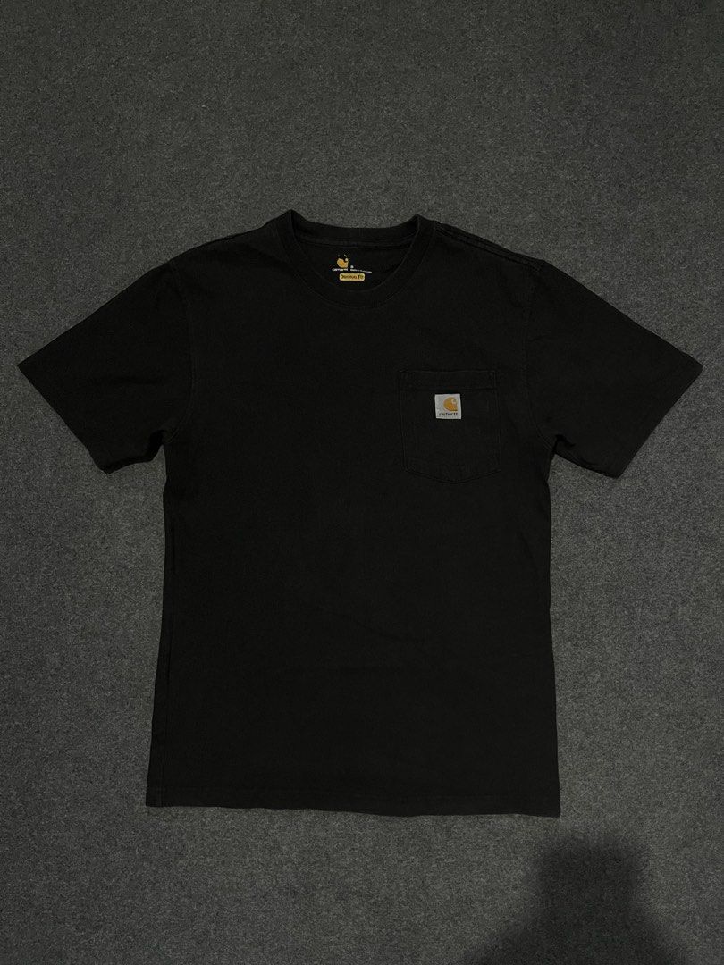 Carhartt tshirt (Category: Tshirts & Polo Shirts ) located in Lapu Lapu. Submitted by jhonrener41426 (Listing ID 1469012859, Image 1). Description: Small on tag Waist 20 Length-29 Excellent condition Color rate 9.5/10 Authentic Issue none .