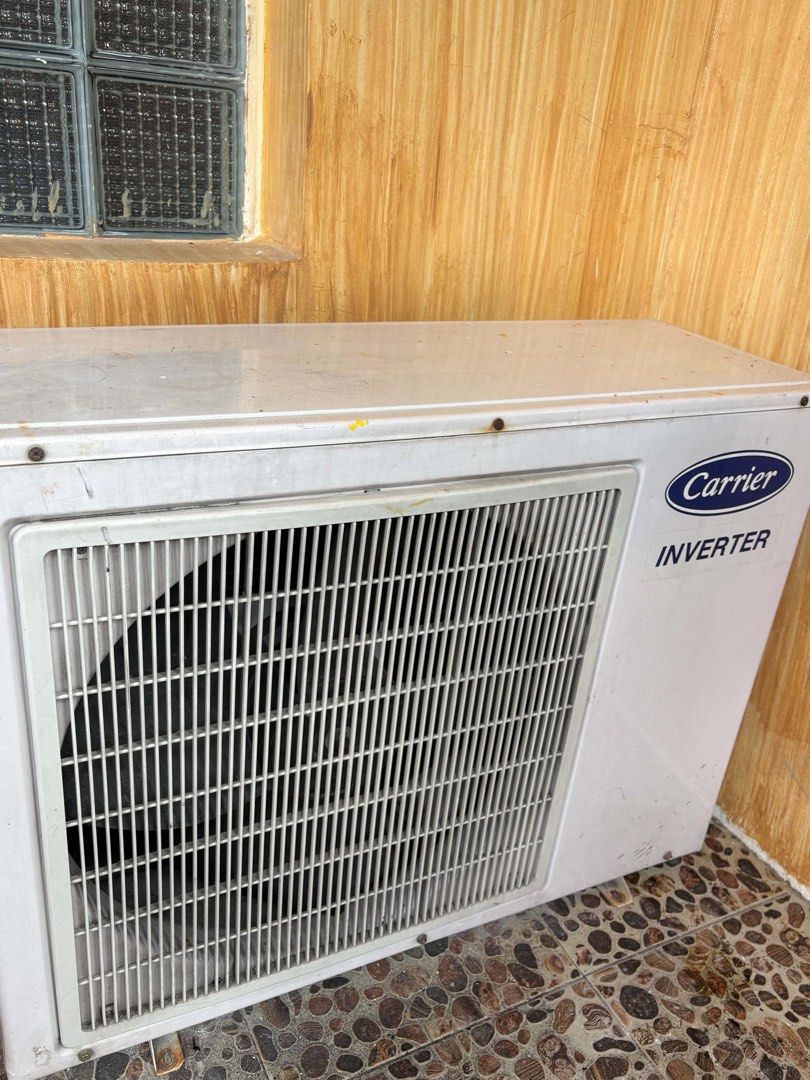 CARRIERI 3 Tons (Category: Air Conditioning and Heating) located in Manila. Submitted by geebalhon (Listing ID 1468991962, Image 3). Description: FOR SALE! AYOS NA AYOS, HINDI SIRA!!! 60k 3 tons (Carrier brand) with remote Inverter orig price nabili namin 110K bnew po namin binili RFS: bibili ng split type di po ako buy n sell personal use po namin ung AC molino 3,Bacoor 3 tons is good for big spaces ( 100 sqm to 180 sqm).