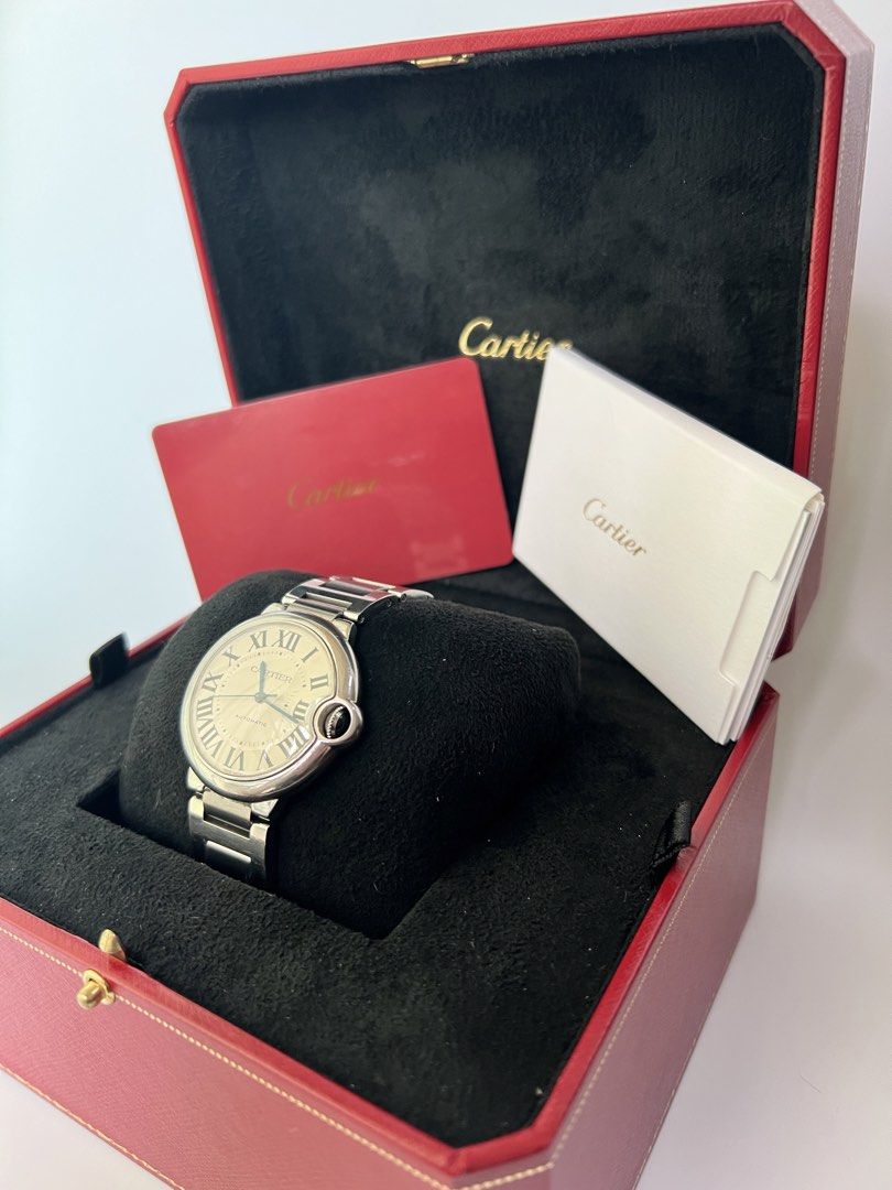 Cartier Ballon (Category: Luxury Watches) located in Paranaque City. Submitted by ella.sb (Listing ID 1469037714, Image 3). Description: Cartier Ballon Bleu 36mm Complete set. .