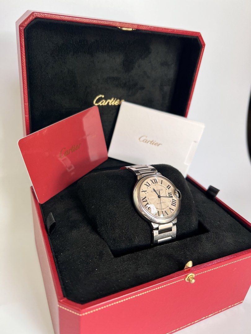 Cartier Ballon (Category: Luxury Watches) located in Paranaque City. Submitted by ella.sb (Listing ID 1469037714, Image 2). Description: Cartier Ballon Bleu 36mm Complete set. .