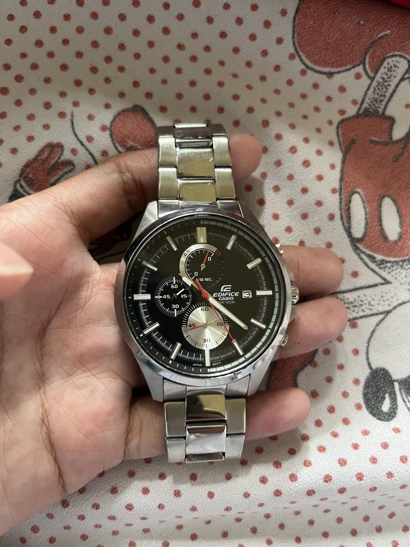 Casio Edifice EFV-520D-1AVUEF (Category: Men's Watches) located in Manila. Submitted by liezabethdequina03 (Listing ID 1469069860, Image 2). Description: No box.