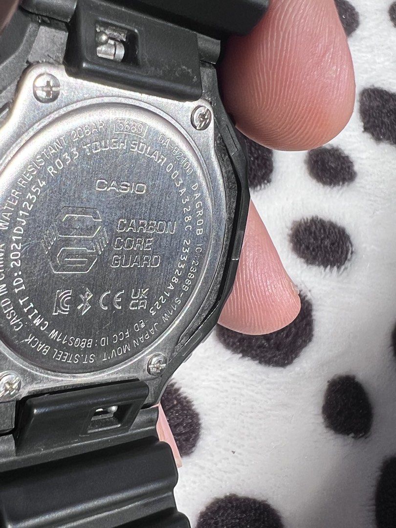 Casio G-Shock GA-B2100 Tough Solar Bluetooth Watch (Category: Men's Watches) located in Rizal. Submitted by imallari88 (Listing ID 1469012223, Image 2). Description: - Model: Casio G-Shock GA-B2100 (All Black / Stealth) - Power & Tech: Tough Solar powered with Bluetooth connectivity- nacconnect sa phone. - Design: Octagonal carbon core guard bezel with matte black resin strap - Condition: Clean crystal and spotless case back, fully functional han