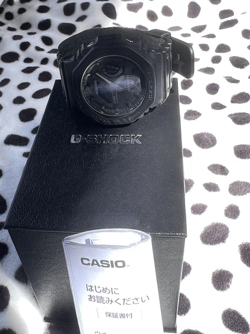 Casio G-Shock GA-B2100 Tough Solar Bluetooth Watch (Category: Men's Watches) located in Rizal. Submitted by imallari88 (Listing ID 1469012223, Image 3). Description: - Model: Casio G-Shock GA-B2100 (All Black / Stealth) - Power & Tech: Tough Solar powered with Bluetooth connectivity- nacconnect sa phone. - Design: Octagonal carbon core guard bezel with matte black resin strap - Condition: Clean crystal and spotless case back, fully functional han