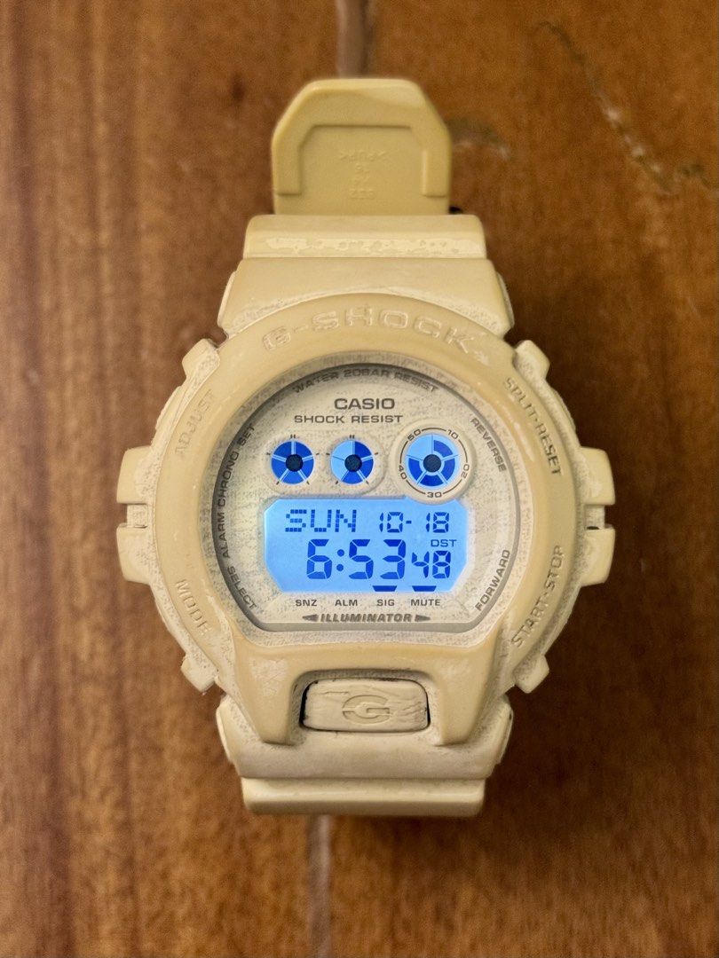 Casio GShock GD-X6900HT (Category: Men's Watches) located in Quezon City. Submitted by Pa3ck (Listing ID 1468949445, Image 1). Description: Authentic GShock In good working condition Module in great working condition Auto Light feature works Issue: Discoloration (yellowing) Watchband loop different color Lalamove at buyers expense.