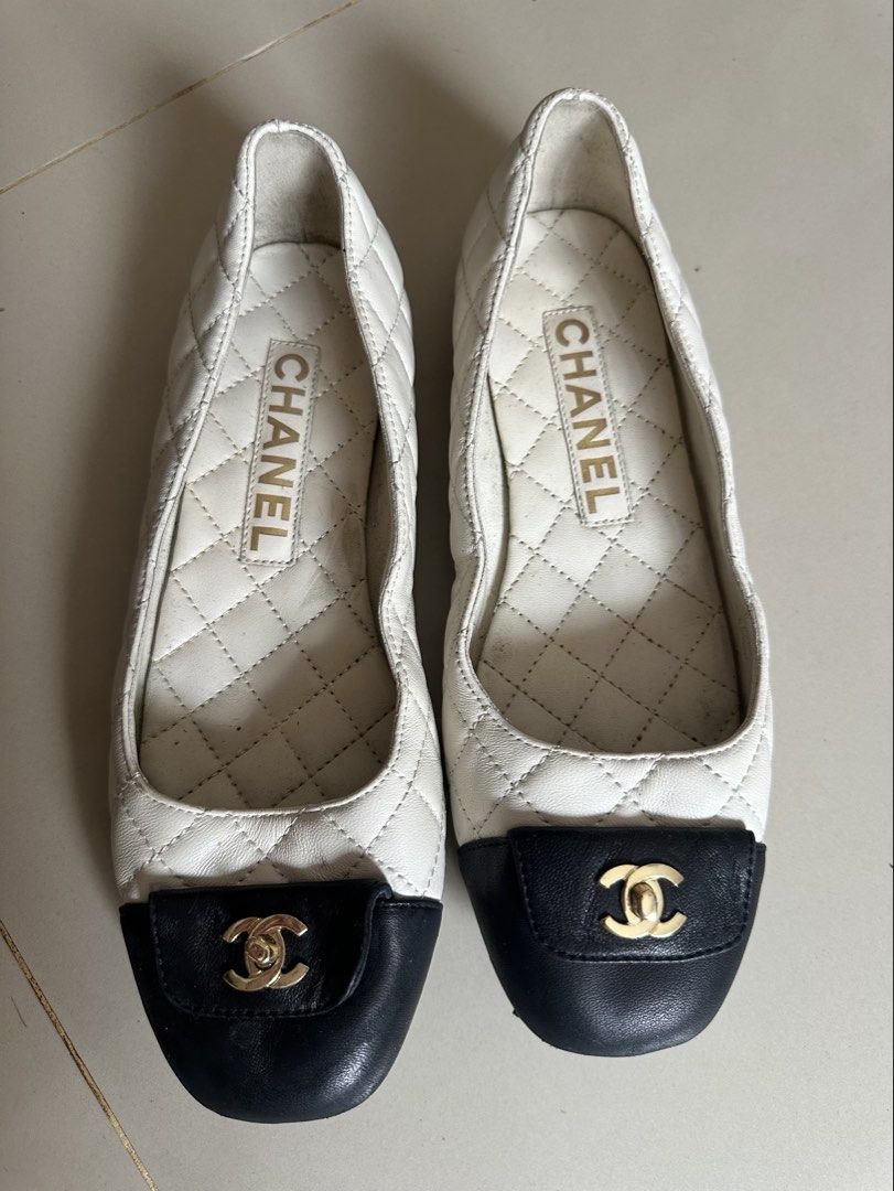 Chanel Quilted Ballet Flats (Category: Sneakers & Footwear) located in Butuan. Submitted by wear.next (Listing ID 1468849404, Image 1). Description: Size 36 C No inclusions .