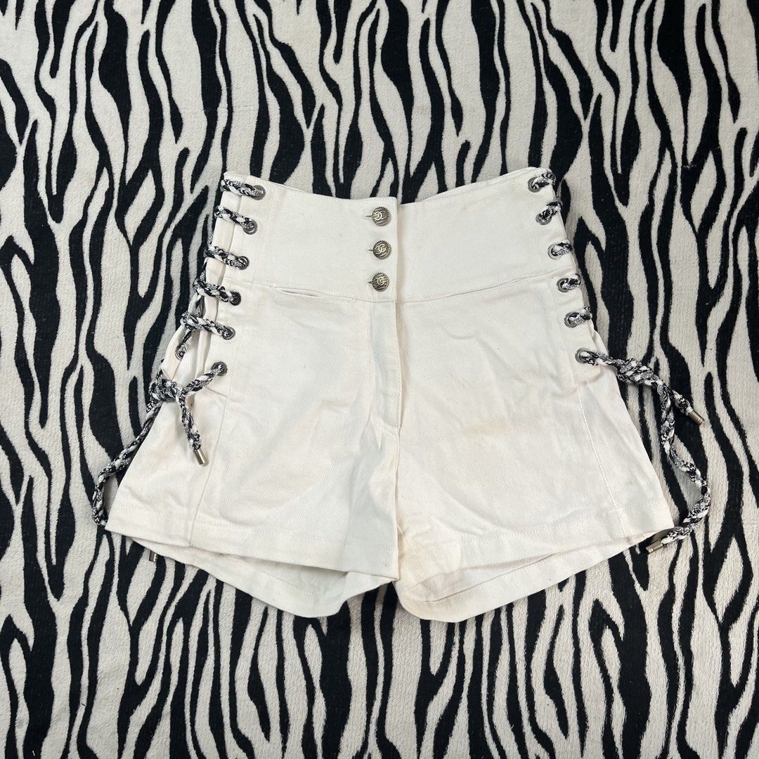 Chanel short (Category: Luxury Apparel) located in Manila. Submitted by royaldripmanila (Listing ID 1468930465, Image 1). Description: Need wash only W26-28 L14.