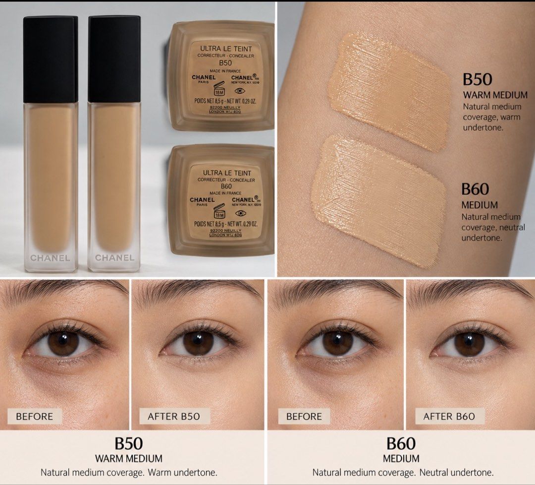 Chanel Ultra Le Teint Concealer (Category: Makeup) located in Bulacan. Submitted by karisma_noverra (Listing ID 1468932577, Image 3). Description: Pls see photos for shades.