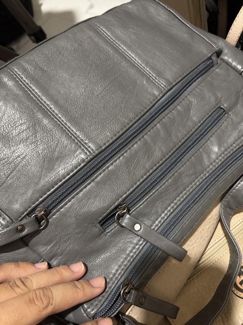 Charcoal Gray Sling Bag (Category: Cross-body Bags) located in Pili. Submitted by readysetthrift (Listing ID 1469091377, Image 3). Description: 🛍️ READY SET THRIFT USED GOODS SHOP 🤎 ✨ Affordable Finds, Happy Buyers! ✨ Welcome to Ready Set Thrift Used Goods Shop! 🛒💗 Your go-to shop for affordable thrift finds, pre-loved items, bags, clothes, accessories, and other secondhand treasures! ♻️ Find great items at budget-friendly prices. 📌 SHOP RUL