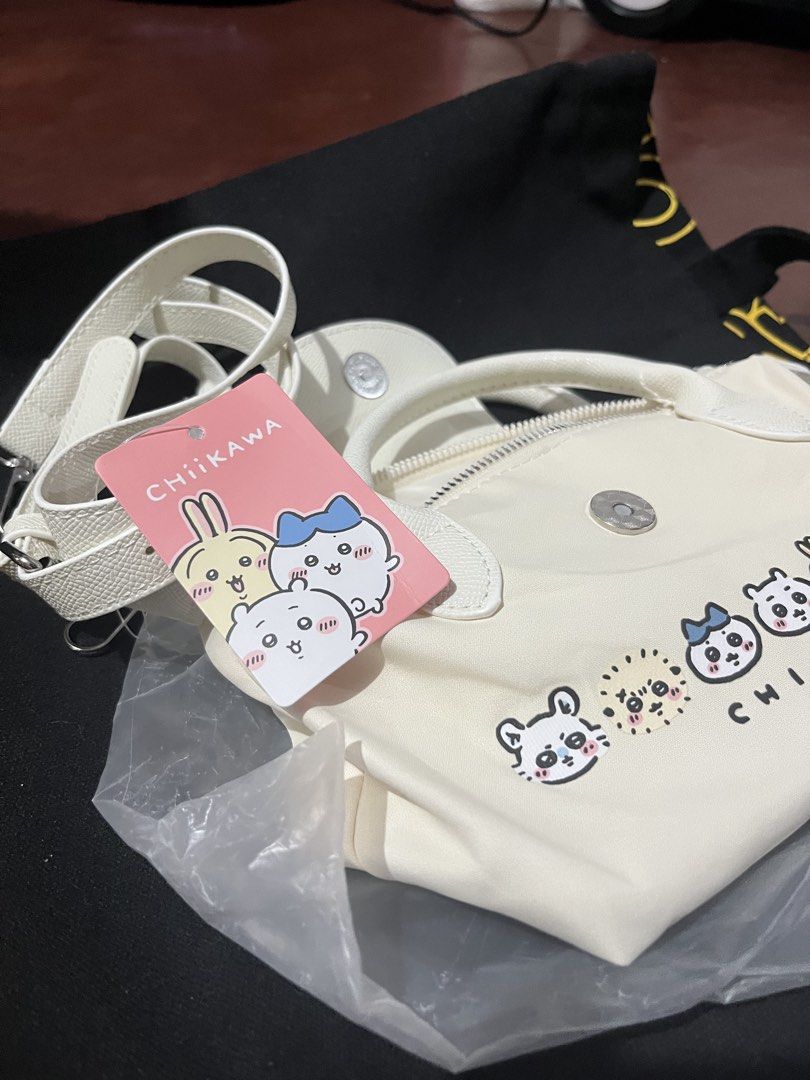 Chiikawa Mini Bag (Category: Cross-body Bags) located in Manila. Submitted by avyshelf (Listing ID 1468963023, Image 3). Description: Chiikawa White Mini Bag 📍Sampaloc, Manila Payment via: gcash and paymaya MOD: jnt or lalamove Kindly message me to inquire! ☺️.