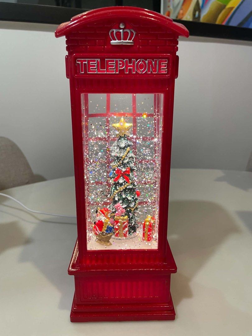 Christmas Snow Water Lantern (Category: Other Home Decor) located in Taguig. Submitted by tp2024 (Listing ID 1469055881, Image 1). Description: Comes with music but you can also mute.