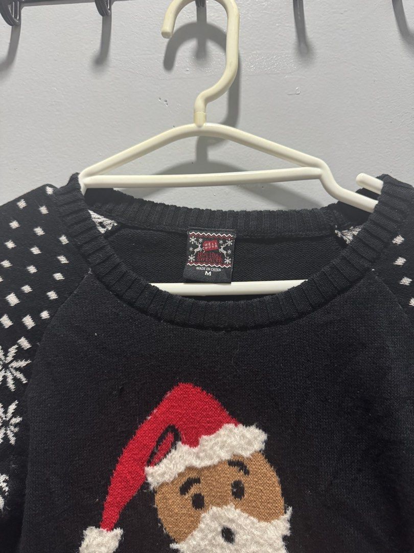 Christmas Ugly Sweater (Category: Coats, Jackets and Outerwear) located in Davao. Submitted by buymyclosetph (Listing ID 1468973443, Image 2). Description: Perfect for Christmas occasions Size Medium Last price na to MOP: Gcash/Maya/Mari MOD: J&T .