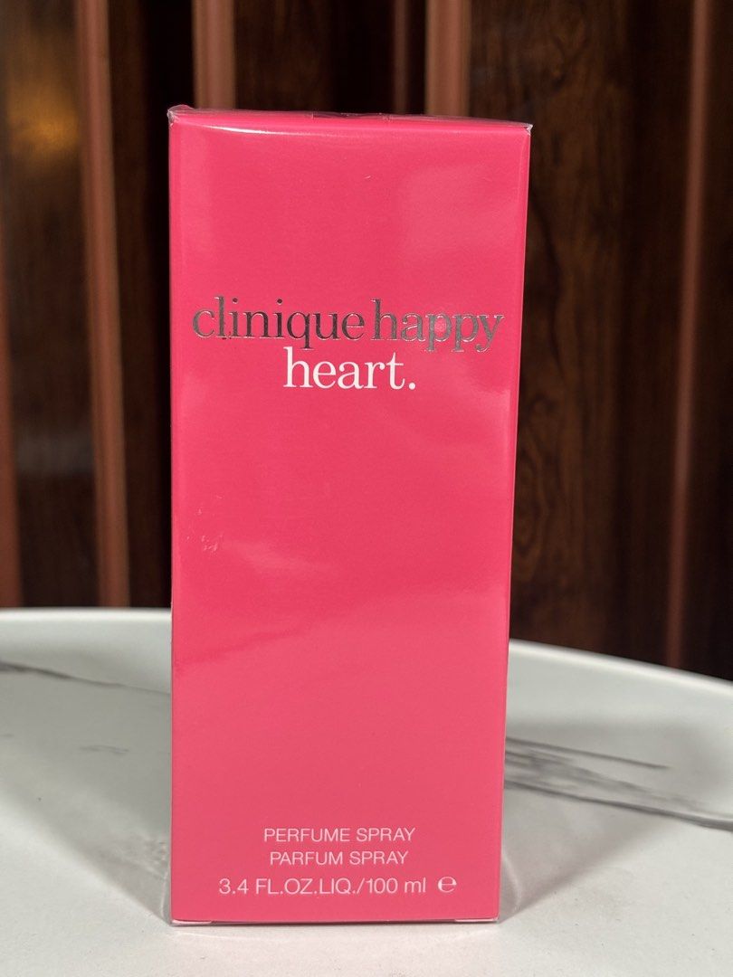 Clinique Happy Heart (Category: Fragrance & Deodorants) located in Pasay City. Submitted by rawzaleen (Listing ID 1469140341, Image 1). Description: sealed, 100ml Purchased in Duty Free Last price posted.