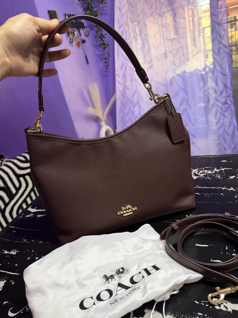 Coach hobo two way bag (Category: Announcements) located in Bulacan. Submitted by jcasey_1991 (Listing ID 1468944596, Image 2). Description: 👜✨ PRELOVED BAGS • JAPAN SOURCE 🇯🇵💖 Looking for beautiful, presentable bags at affordable prices? 🛍️✨ We offer Japan-sourced preloved bags, carefully selected for their quality and style. 💕 👜 WHAT TO EXPECT: ✨ All bags come with their own code and dust bag. ✨ Minimal flaws only, usually not easily not