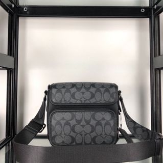 Coach Graham Pack Signature Black, Men's Fashion, Bags, Sling Bags on ...
