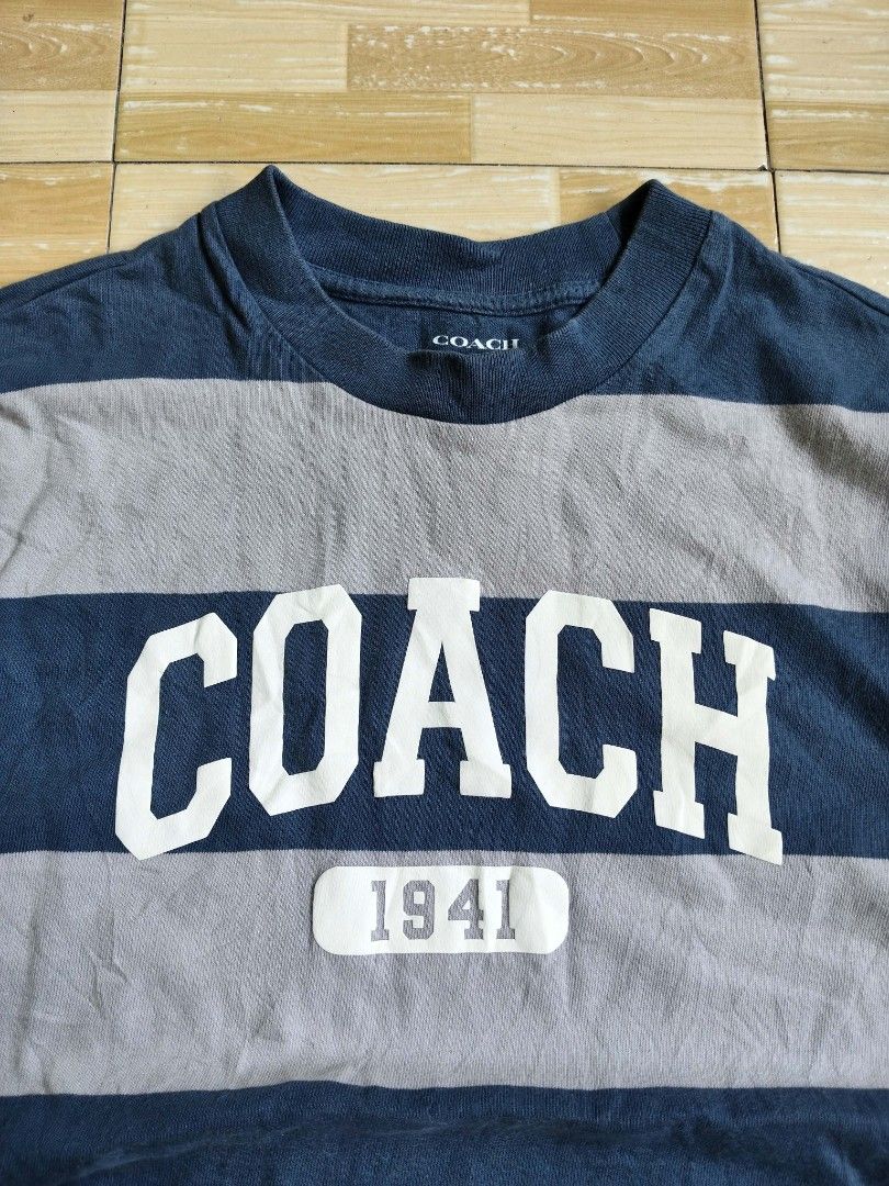 Coach Shirt (Category: Luxury Apparel) located in Malita. Submitted by thrift_john (Listing ID 1469060184, Image 2). Description: ‎◾️Dimes: 24,30 / M ‎◾️Condition: excellent ‎◾️Issue: none ‎◾️Color rate: 9.7/10.