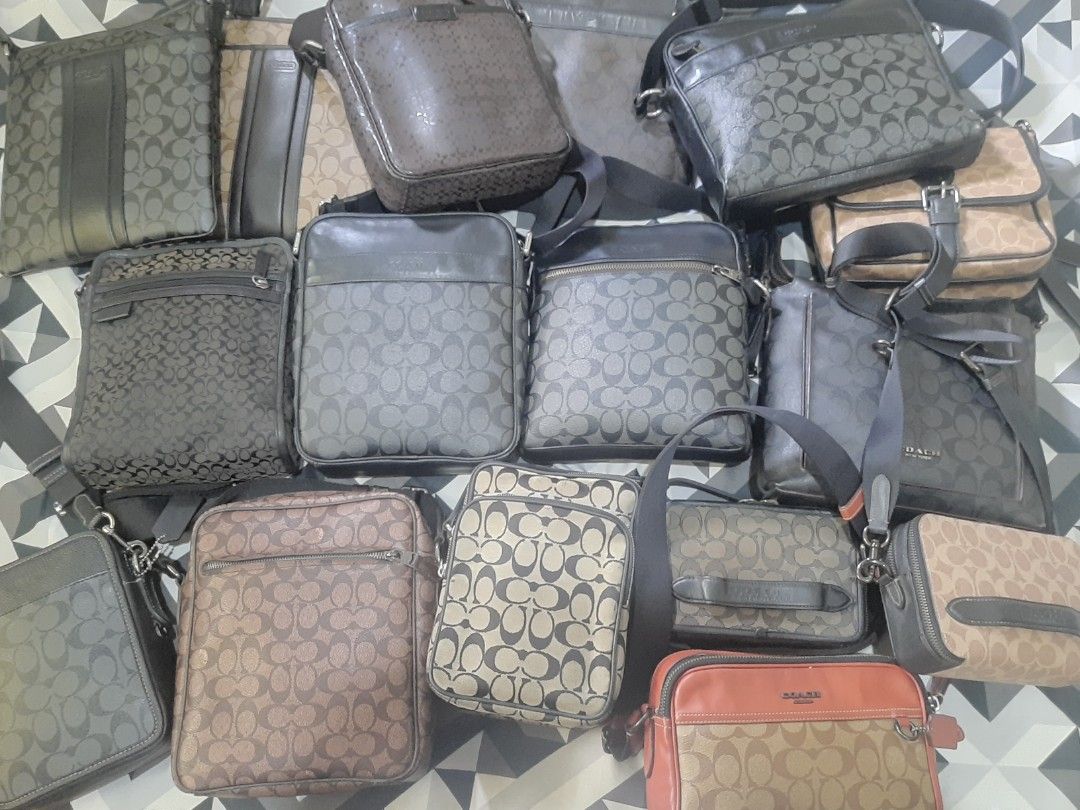 Coach SLING FOR MEN BUNDLE 16K (Category: Luxury Bags & Wallets) located in Llanera. Submitted by stopnshop_01 (Listing ID 1469012958, Image 1). Description: payment first no to joyjoy talk.