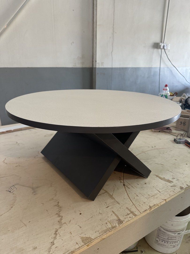 Coffee table (Category: Tables & Sets) located in Kajang. Submitted by lucky_leon888 (Listing ID 1468940862, Image 1). Description: Plywood material,laminate finish Size 69cmW x 33cmH.