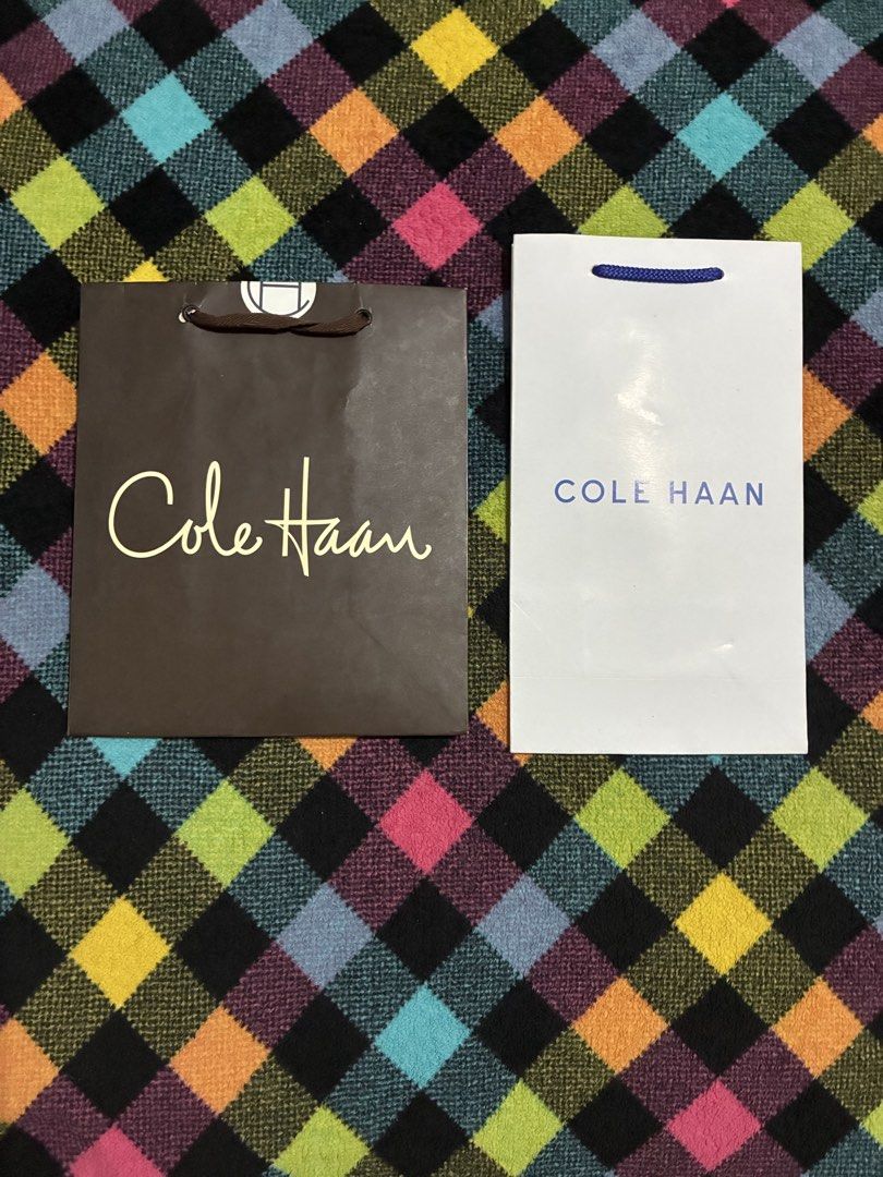 COLEHAAN Paper Bags (Category: Everything Else Others) located in Muntinlupa City. Submitted by mystyle10 (Listing ID 1469008160, Image 1). Description: .