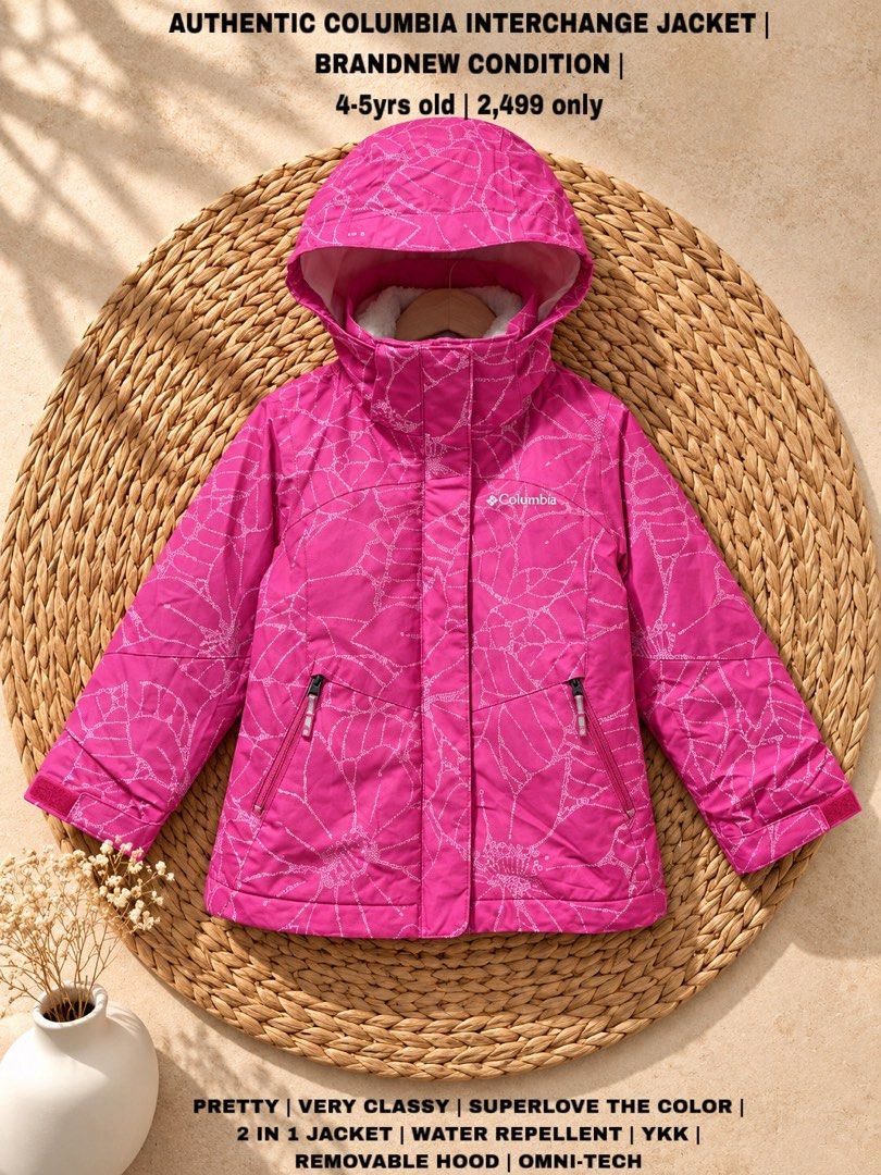 Columbia 2 in 1 Jacket (Category: Babies & Kids Fashion) located in Subic. Submitted by rea2023 (Listing ID 1468958721, Image 1). Description: .