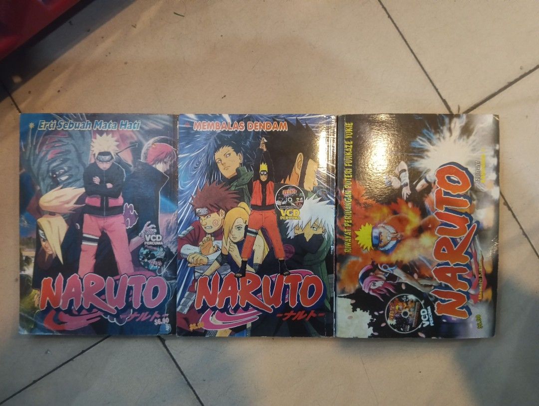 Comic Naruto (3pcs) (Category: Comics & Manga) located in Muar. Submitted by addyvintage (Listing ID 1468985993, Image 1). Description: .