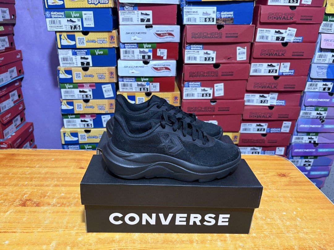 CONVERSE RUNNING SHOES WOMEN ORIGINAL (Category: Sneakers) located in Taguig. Submitted by rajiepenaf34481 (Listing ID 1469111165, Image 2). Description: 💯 % COMFORTABLE 💯% ORIGINAL 💯 % authentic 💯 % BRAND NEW 💯 % LEGIT SELLER 💯 % ON HAND 💯 % WITH BOX SIZE: 5.5 / 6.5 / 7.5 US WOMEN BELOW MALL SRP✅ FROM: 5499❌ NOW: 1,800✅ SHIP VIA ✅LALAMOVE ✅LBC (OUTSIDE MANILA) ✅J&T ✅READY TO SHIP MOP: COD COP GCASH ITEM CHECK BEFORE PAYMENT WILLING FOR ME