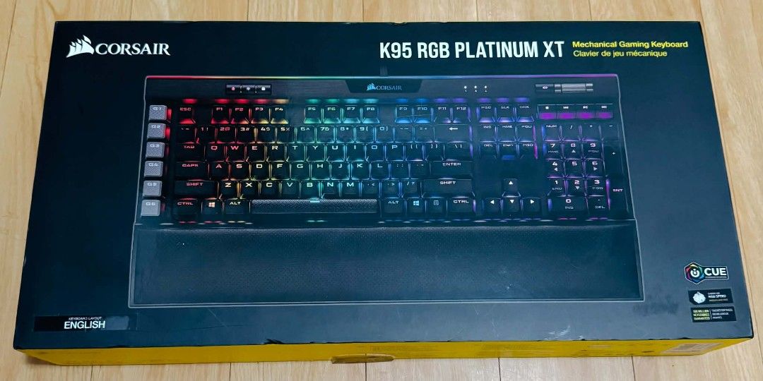 Corsair K95 RGB Platinum XT (Category: Computer Keyboard) located in Manila. Submitted by hyper_gamer (Listing ID 1468934539, Image 1). Description: - Brand: Corsair K95 RGB Platinum XT Mechanical Gaming Keyboard - Condition: Opened and unpacked for photos only, includes original box - Manila Sta Cruz pick up.