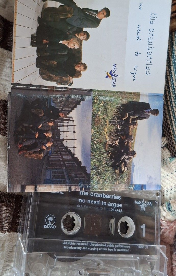 Cranberries - No need to argue (Category: CDs & DVDs) located in Davao. Submitted by vintageklasiks (Listing ID 1468931234, Image 2). Description: .