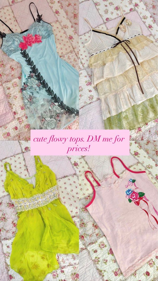 Cute girly tops (Category: Sleeveless) located in Mandaluyong City. Submitted by fayefavo14 (Listing ID 1468973876, Image 1). Description: thrifted .