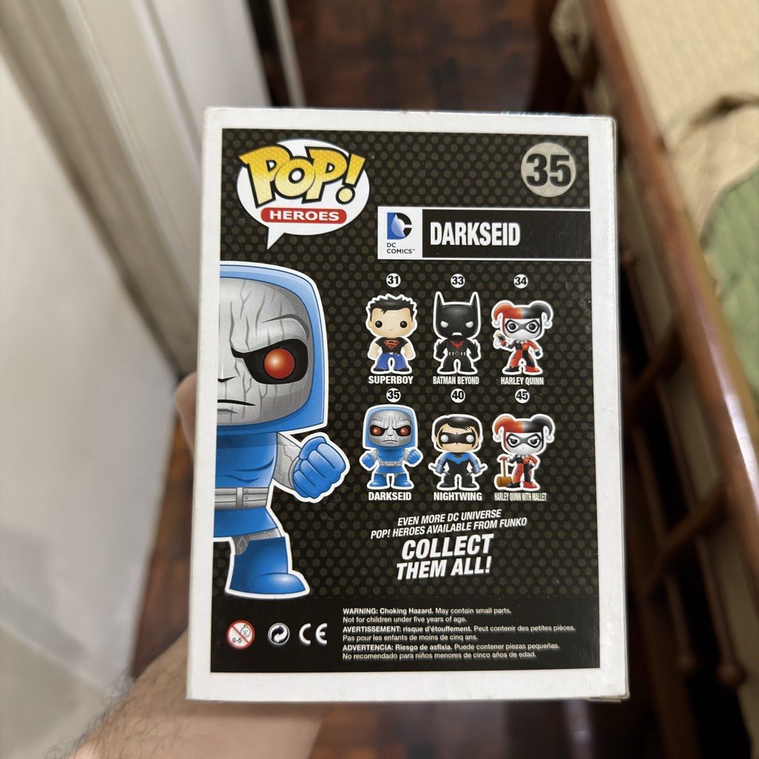 Darkseid Funko Pop (Category: Figurines & Statues) located in Pasig City. Submitted by kingclutter (Listing ID 1469106460, Image 3). Description: With used boss protector.