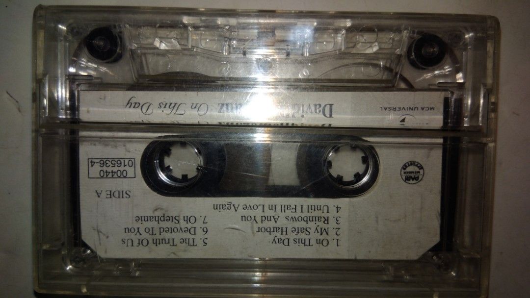 David Pomeranz On This Day Cassette Tape (Category: CDs & DVDs) located in Makati City. Submitted by julz2026 (Listing ID 1469082023, Image 2). Description: -Price is fixed -No inlay but with transparent casing -Very good condition.