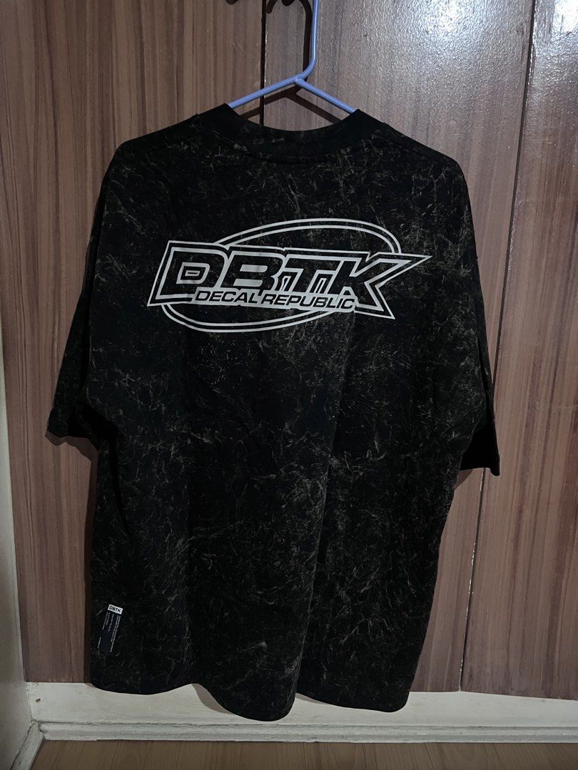 DBTK Decal Republic Acid Wash Tee (Category: Tshirts & Polo Shirts ) located in Quezon City. Submitted by john7434350672 (Listing ID 1469160814, Image 2). Description: DBTK Street Gear Acid Wash Tee Slighty Used Size XL Can do Meetup at Jollibee Shell Feria PM for more.