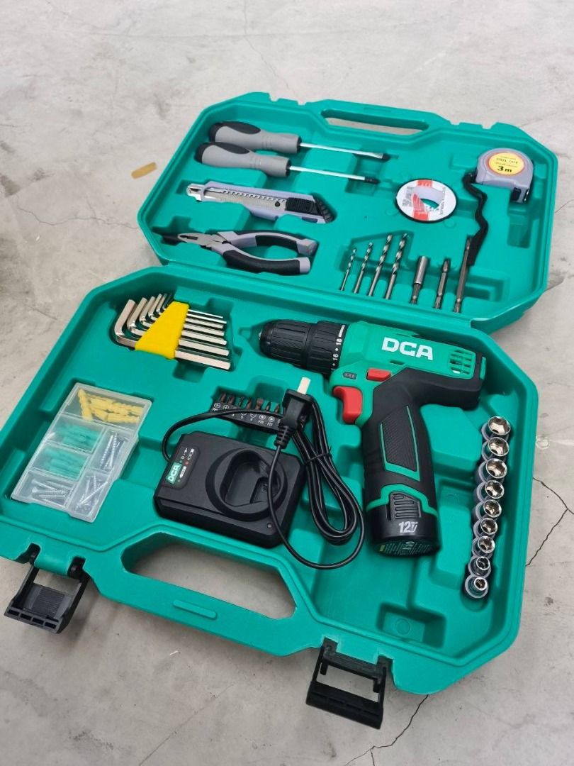 DCA ADJZ1202 (TYPE TD) Cordless Driver Drill (Category: Home Improvement Tools & Accessories) located in Manila. Submitted by 09171479278_elsie. (Listing ID 1468986736, Image 1). Description: DCA ADJZ1202 (TYPE TD) Cordless Driver Drill.