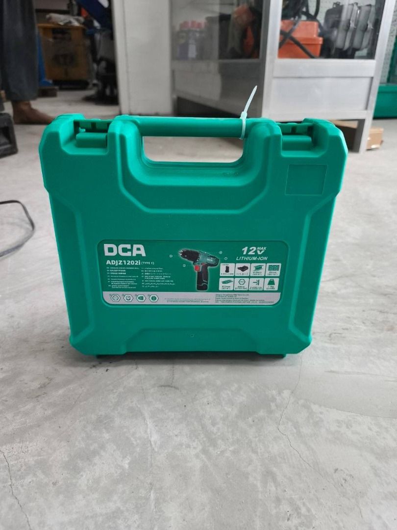 DCA ADJZ1202i (TYPE E) Cordless Driver/Hammer Drill (Category: Home Improvement Tools & Accessories) located in Manila. Submitted by 09171479278_elsie. (Listing ID 1468986473, Image 3). Description: DCA ADJZ1202i (TYPE E) Cordless Driver/Hammer Drill.