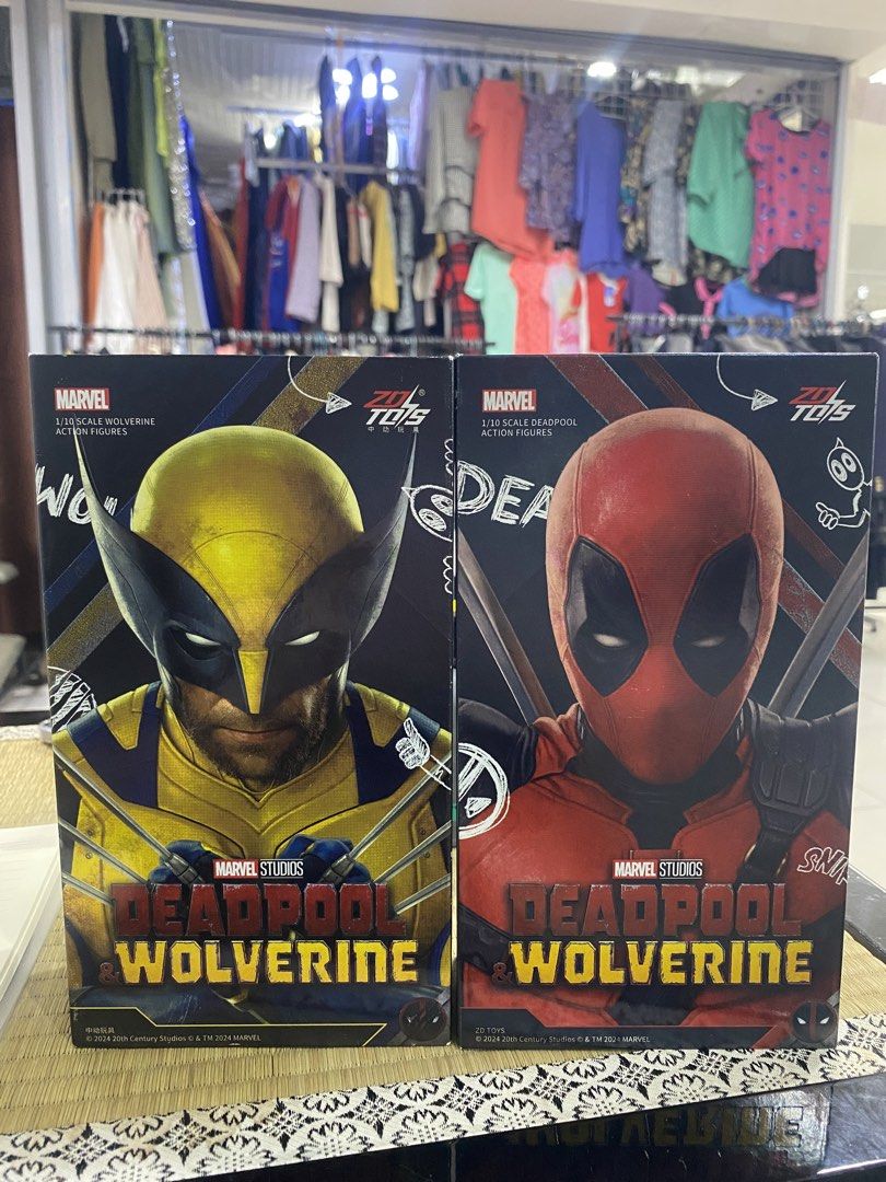 DEADPOOL AND WOLVERINE (Category: Figurines & Statues) located in Manila. Submitted by curlcyspreloved (Listing ID 1468994405, Image 1). Description: .