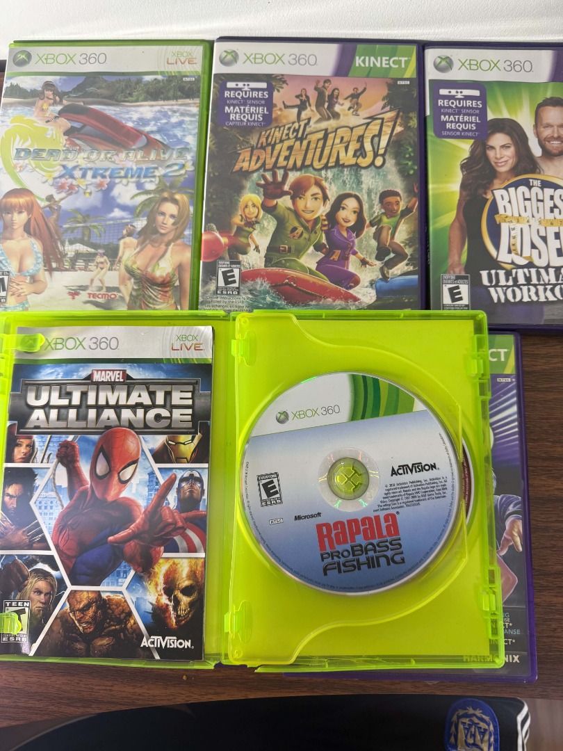 DEFECTIVE Xbox 360 S Console with Kinect & Games (Category: Xbox) located in Cainta. Submitted by kenpates (Listing ID 1468968730, Image 3). Description: DEFECTIVE Xbox 360 S Console with Kinect & Games PHP 2,500 + 1,500 for the Games PLEASE READ BEFORE MESSAGING PARA WALANG REKLAMO AFTERWARDS: Details about the Console & Controller: - HONEST ISSUES: Not sure if still working. No power adapter and sira yung power button ng console so di ko matest