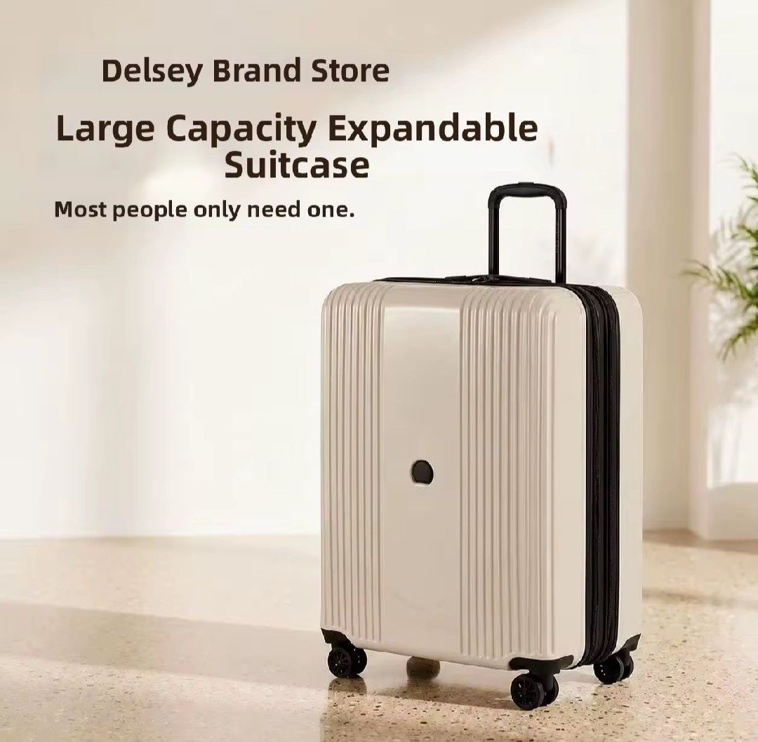Delsey Paris Big capacity (Category: Luggage) located in Manila. Submitted by vtravelite.18 (Listing ID 1469057031, Image 2). Description: Note individual price price small 7500 medium 8500 late 9500 Delsey Paris big capacity Light weight spinner TSA lock smooth silent wheels expandable Please note : Pass po Sa kwentuhan at Hindi marunong mag reply pag nag Sabi na Available. wag na Po sanang mag message if Hindi Naman interested Thank you po.