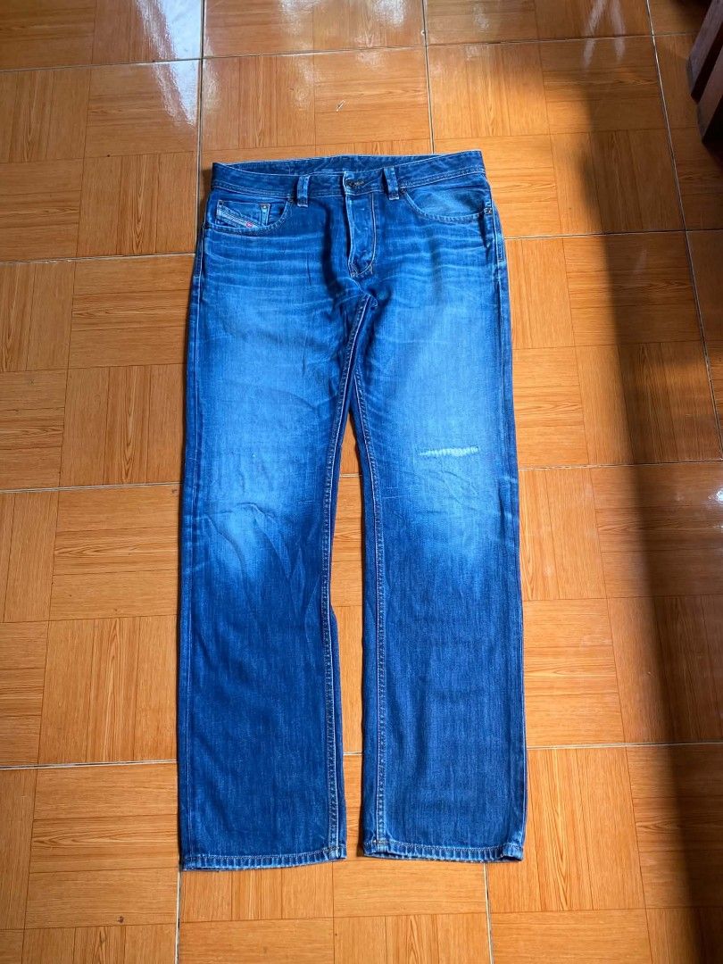 Diesel Straight Denim Jeans (Category: Jeans) located in Davao. Submitted by underrated_style (Listing ID 1469106336, Image 3). Description: Diesel Straight Denim Jeans waist - 34-36 length - 43 leg op - 8.5 bottonfly excellent condition colorrate 9/10 or better.