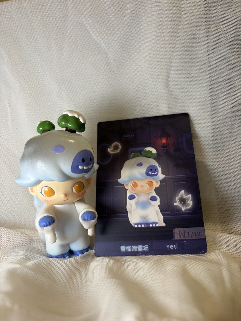 Dimoo - Yeti (Category: Designer & Blind Box Toys) located in Mandaluyong City. Submitted by icheeellee (Listing ID 1469086799, Image 1). Description: Dimoo - Yeti (No one’s gonna sleep tonight) Figure and card only - Condition: Clean, displayed briefly, and stored safely away.